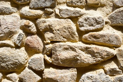 Old stone wall, seamless pattern