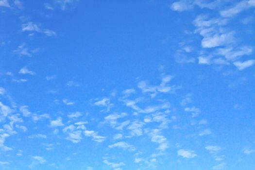 blue sky with white clouds. can be used as background