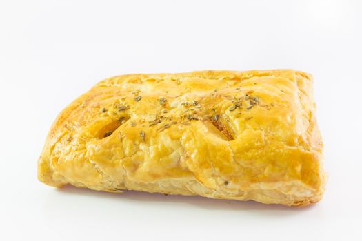 Chicken pie is a pie consisting of a  chicken meat and gravy