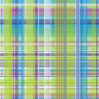 blue green plaid graphic