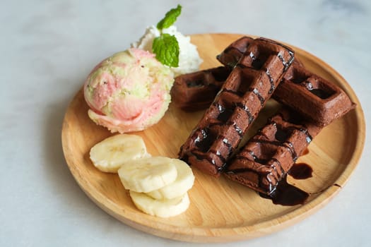 Chocolate Waffle