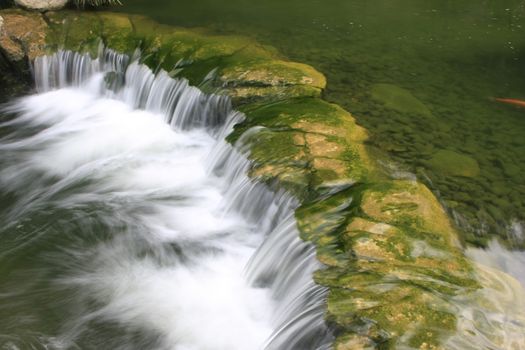 Detail of small waterfall