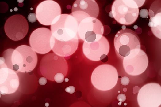 Bright circles of light abstract background