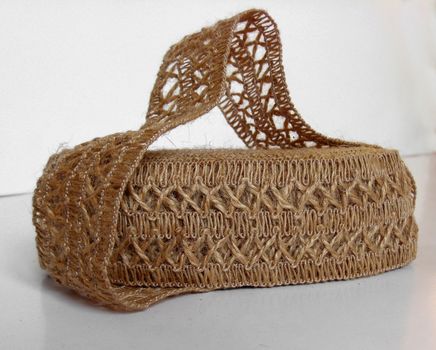 Jute lace crochet