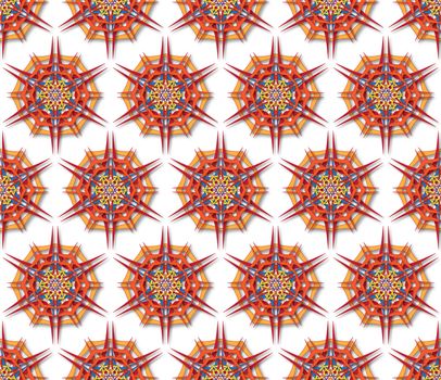 background or fabric pattern mandala harsh sunlight