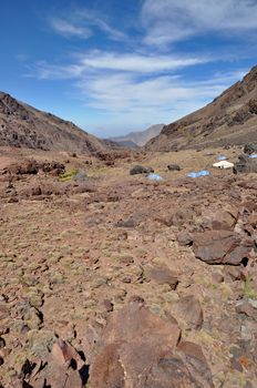 Atlas mountains in Morocco