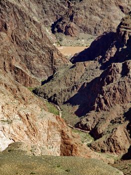 Bright Angel trail to River Colorado, Grand Canyon