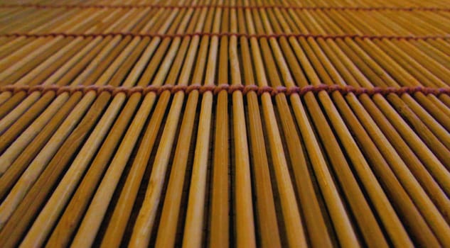 The background of the interwoven wooden sticks