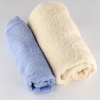 towel on a white background