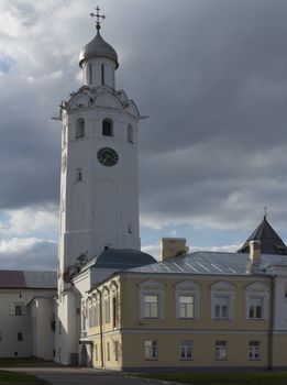 Chasovaya (Clock tower) in Novgorod Kremlin, Veliky Novgorod, Russia