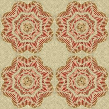 Artistic background, seamless abstract floral pattern, paintings on canvas