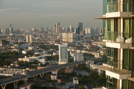 Bangkok skyline, Thailand.
