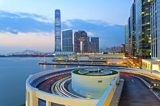 Hong Kong night view