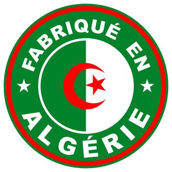very big size fabrique en algerie label made in