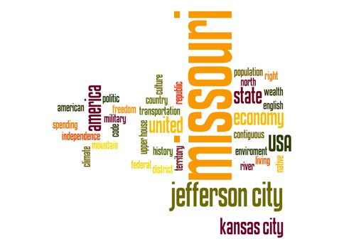 Missouri word cloud