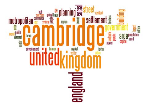 Cambridge word cloud