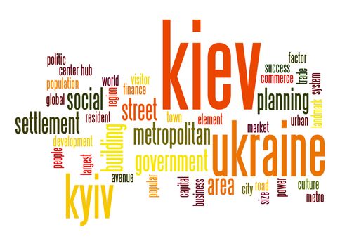 Kiev word cloud