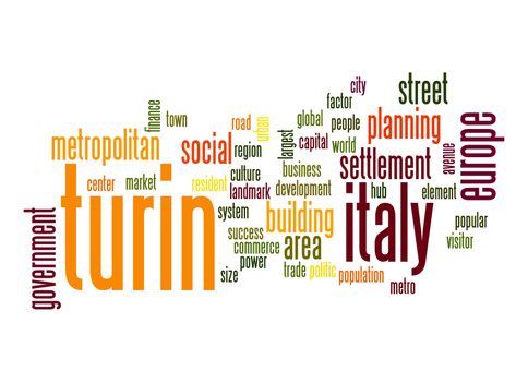 Turin word cloud