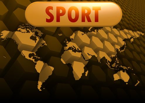 Sport world map