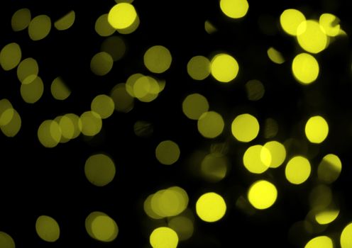 yellow abstract light blurs