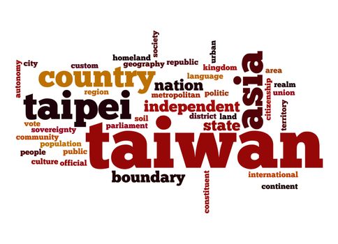 Taiwan word cloud