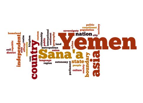 Yemen word cloud