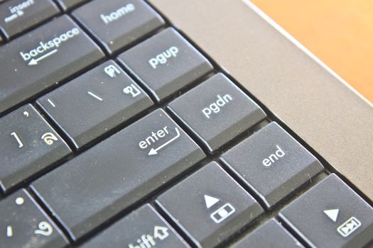close up shot of Keyboard keys background