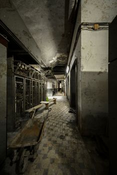 Control room of a power plant indoors