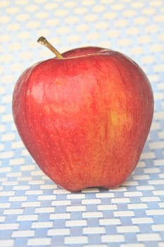 red apple isolated on background
