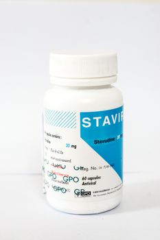 another package of antiviral from GPO Thailand,shallow focus