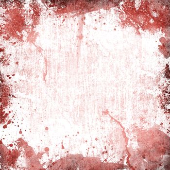 image of the red stain on white blackground