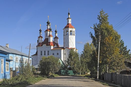 Church of the Entry into Jerusalem in Totma (now Museum of seafarers), northern Russia