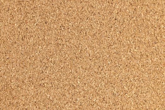 Brown cork board background surface with texture