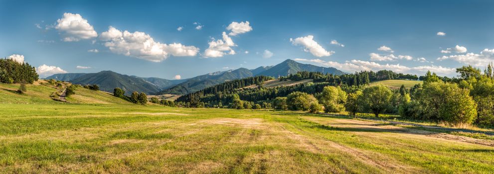 summer mountain landscape, Low Tatra, Slovakia