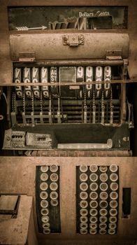 Cash register  in Jerome Arizona Ghost Town mine