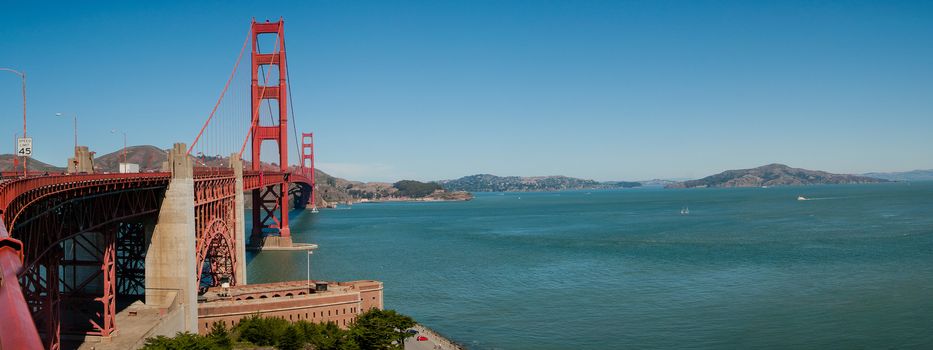 San Francisco Downtown street Skyline view