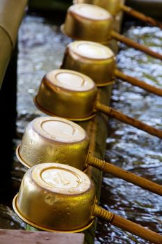 Description

Japanese water source and ladle for the purification of hands