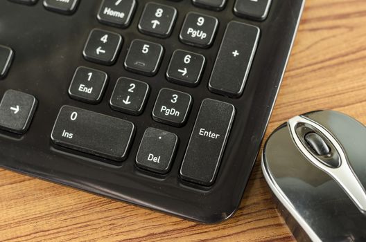 keyboard and wireless mouse computer or laptop