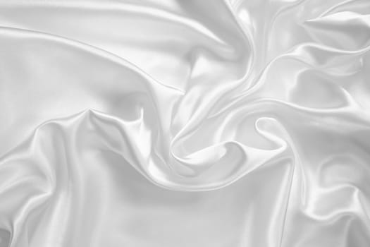 Smooth elegant white silk can use as wedding background