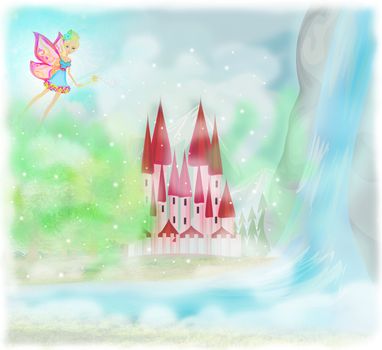 Magic Fairy Tale Princess Castle