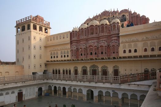 Hawa Mahal, the Palace of Winds, Jaipur, Rajasthan, India