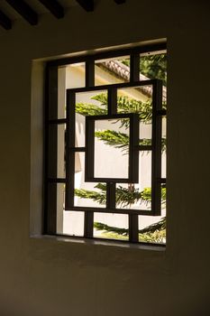one type of chinese style window