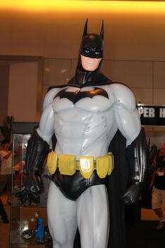BANGKOK - MAY. 11: A Batman model in Thailand Comic Con 2014 on May 11, 2014 at Siam Paragon, Bangkok, Thailand.