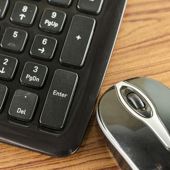 keyboard and wireless mouse computer or laptop