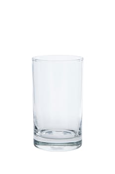 Empty glass isolated on a white background with clipping path