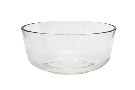 Empty bowl isolated on a white background with clipping path