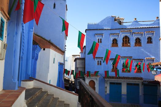 Blue city of morocco