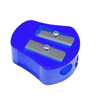 colors sharpener on white background