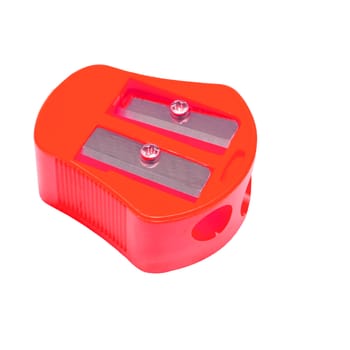 colors sharpener on white background