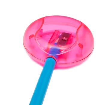 
colors sharpener on white background